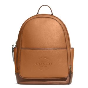 COACH Leather Backpack Unisex Large